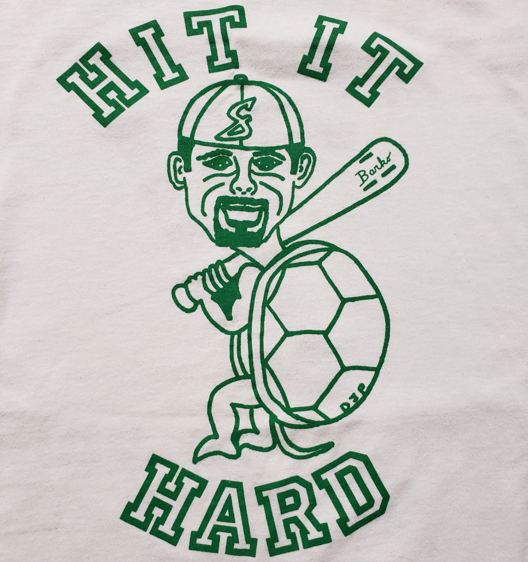 Barkopalooza 2003 Hit It Hard turtle mascot logo
