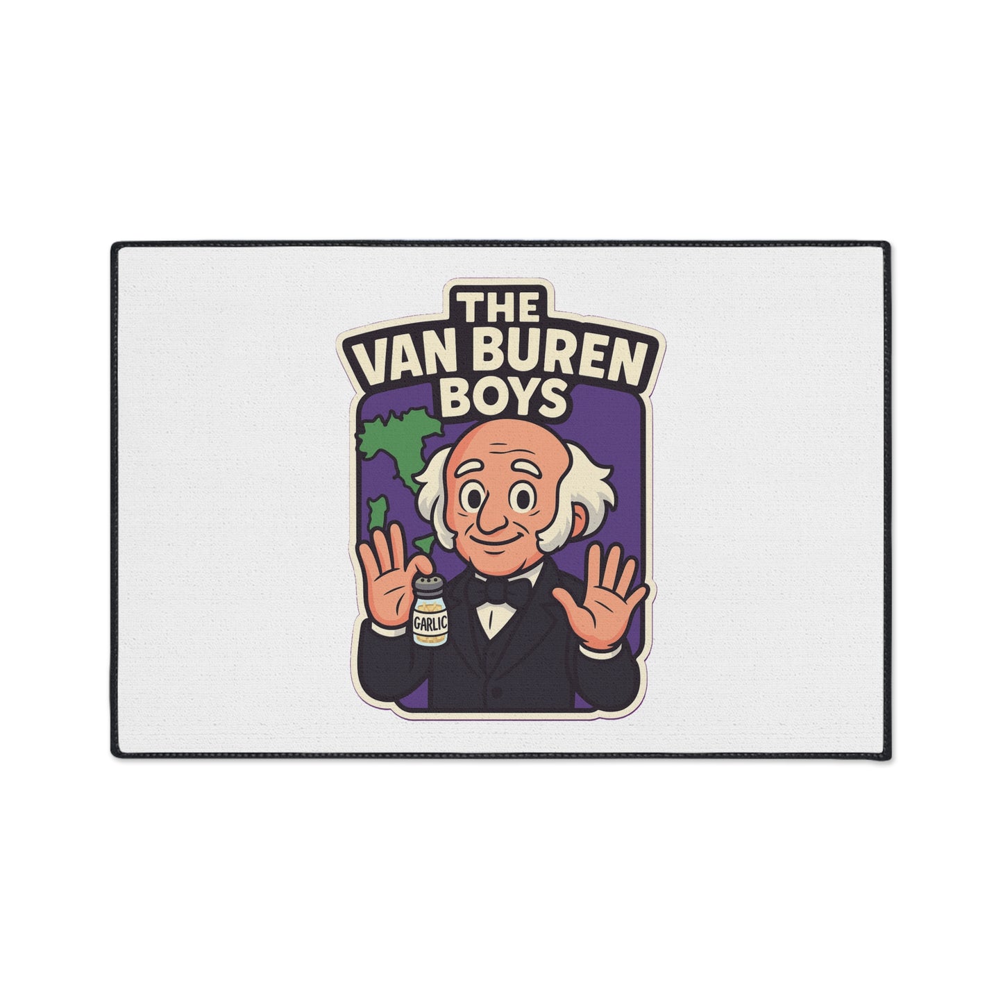 Van Buren Boys | Door Mat | Indoor/Outdoor | White