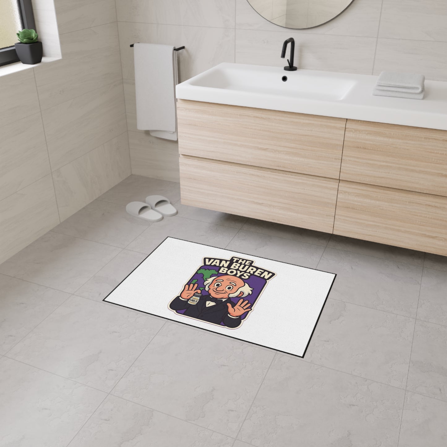 Van Buren Boys | Door Mat | Indoor/Outdoor | White