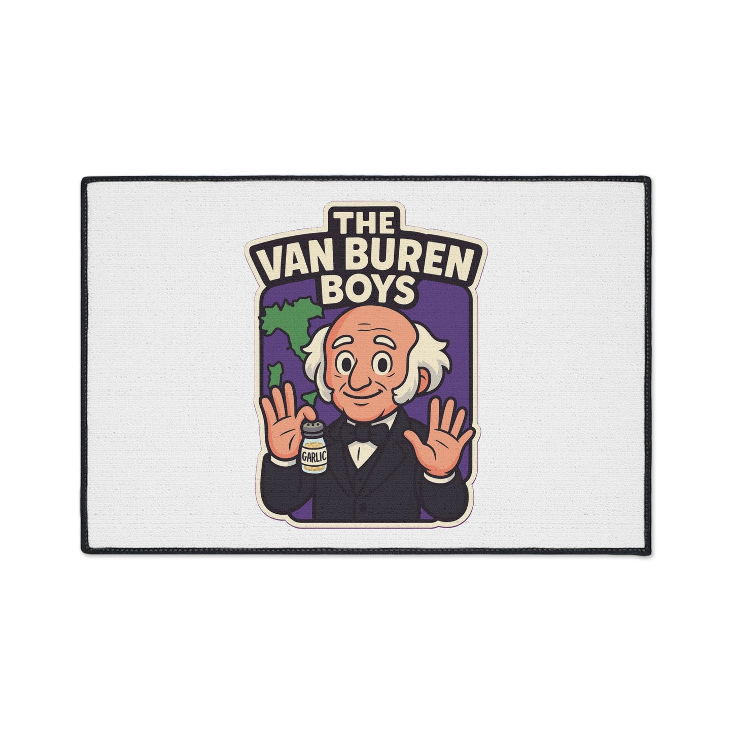 Van Buren Boys | Door Mat | Indoor/Outdoor | White