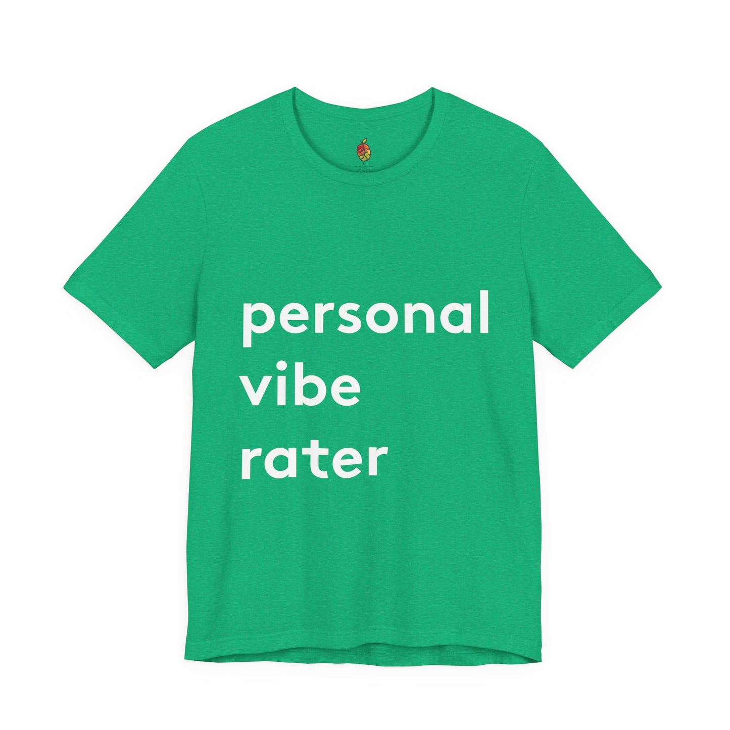 Personal Vibe Rater | Genius Mangoes Tee | White Font