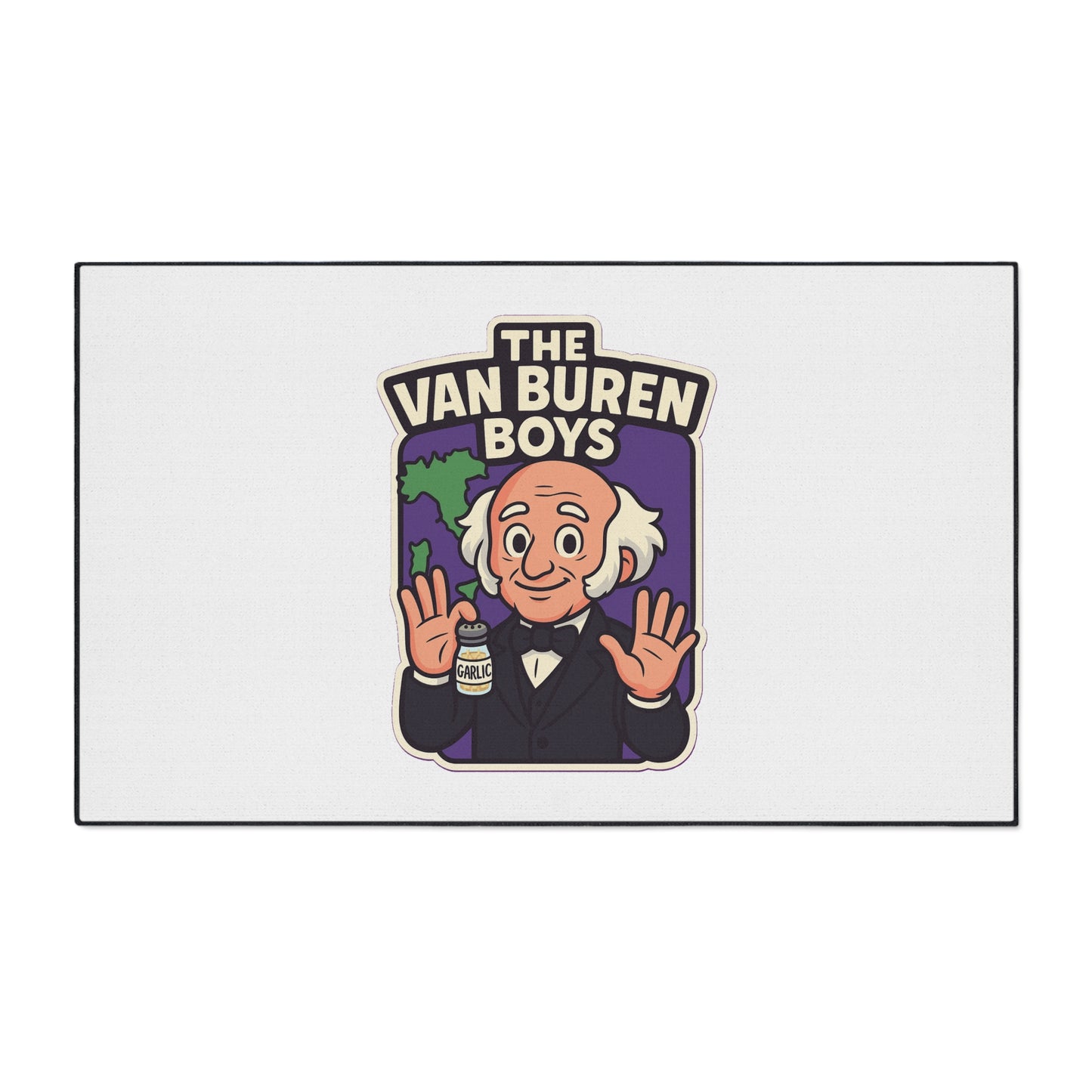 Van Buren Boys | Door Mat | Indoor/Outdoor | White