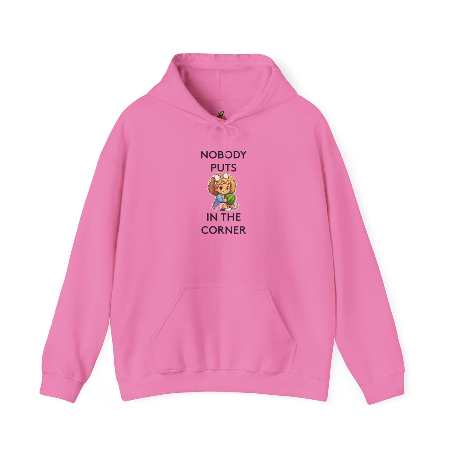 Nobody Puts Baby in the Corner | Genius Mangoes Hoodie | Black Font