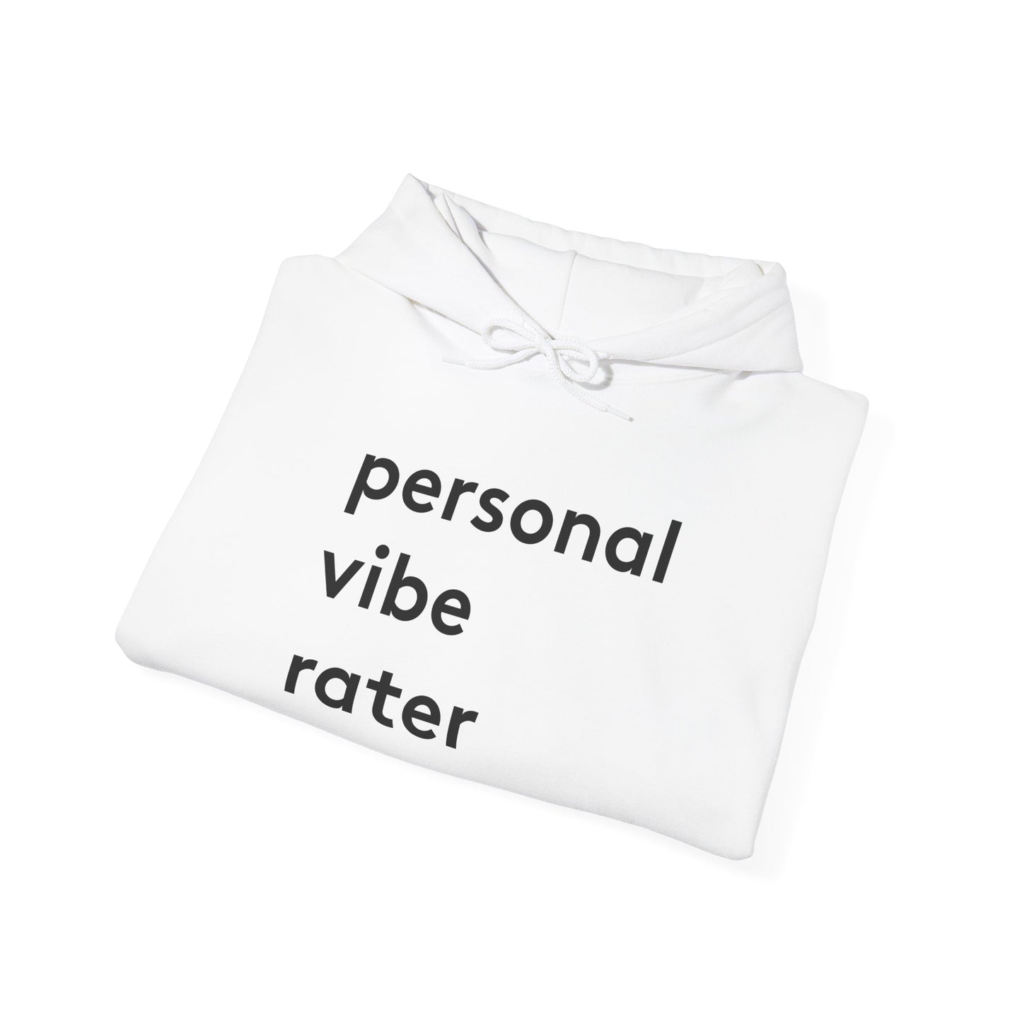 Personal Vibe Rater | Genius Mangoes Hoodie | Black Font
