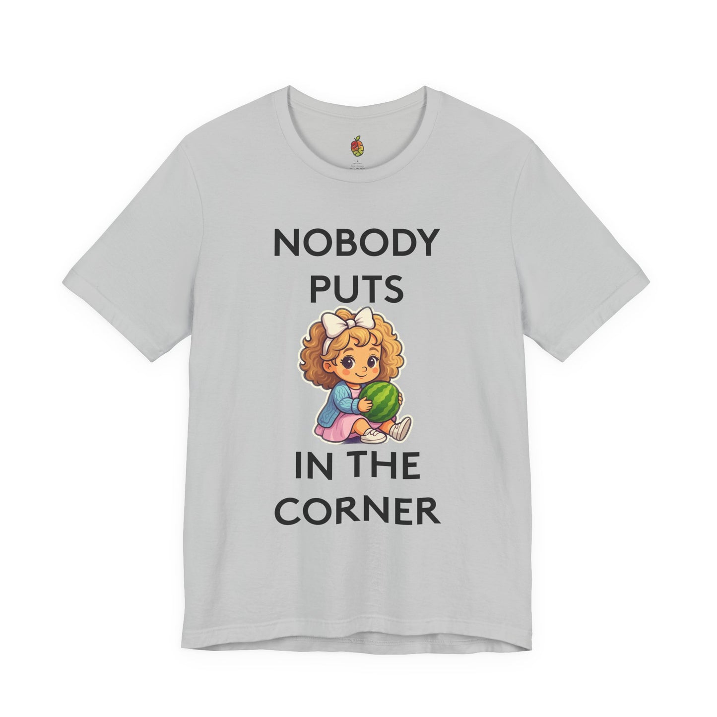 Nobody Puts Baby in the Corner | Genius Mangoes Tee | Black Font