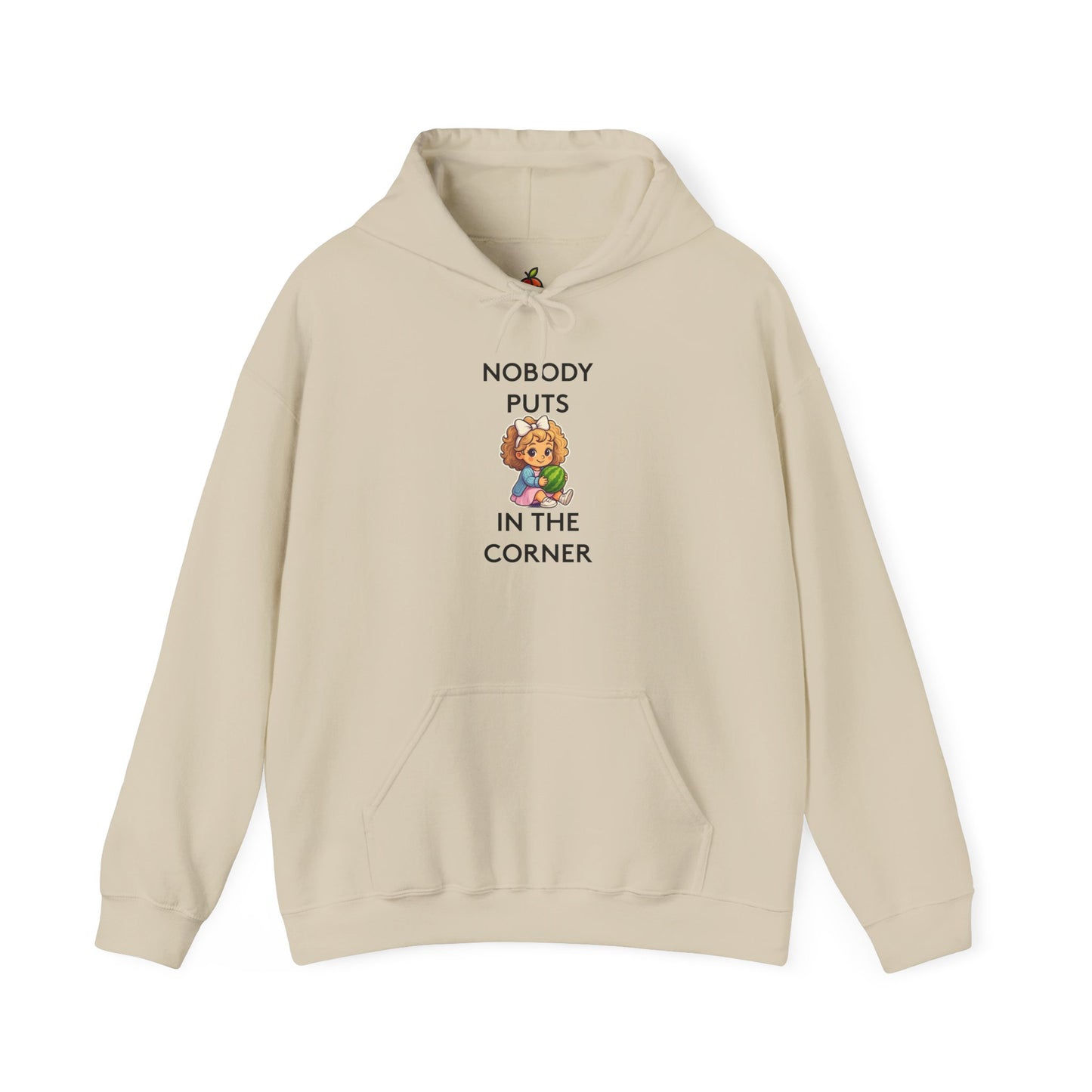Nobody Puts Baby in the Corner | Genius Mangoes Hoodie | Black Font