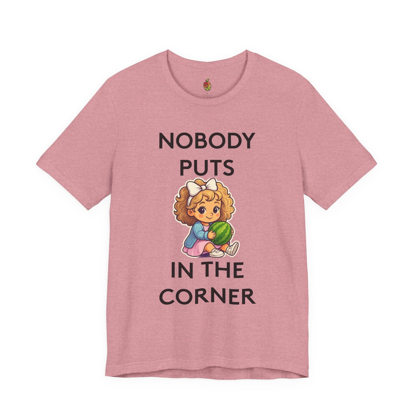 Nobody Puts Baby in the Corner | Genius Mangoes Tee | Black Font