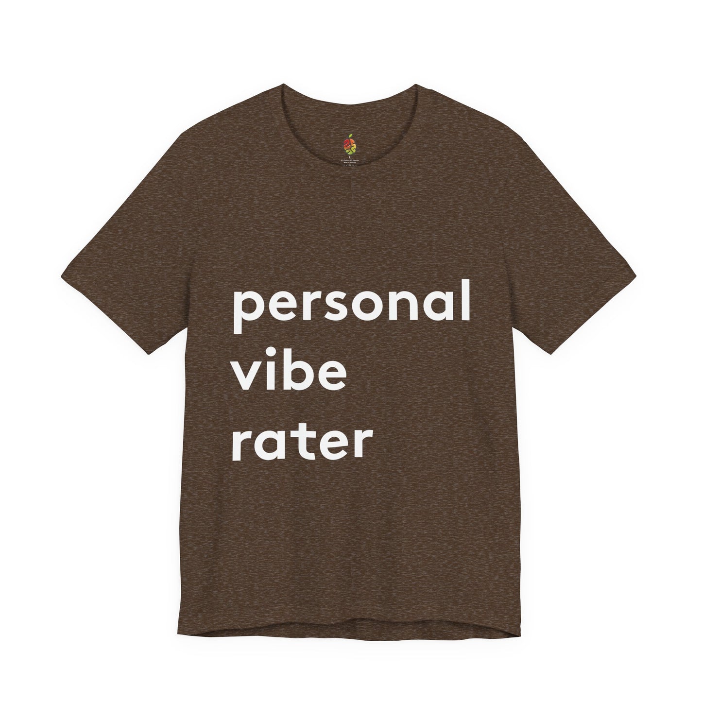 Personal Vibe Rater | Genius Mangoes Tee | White Font