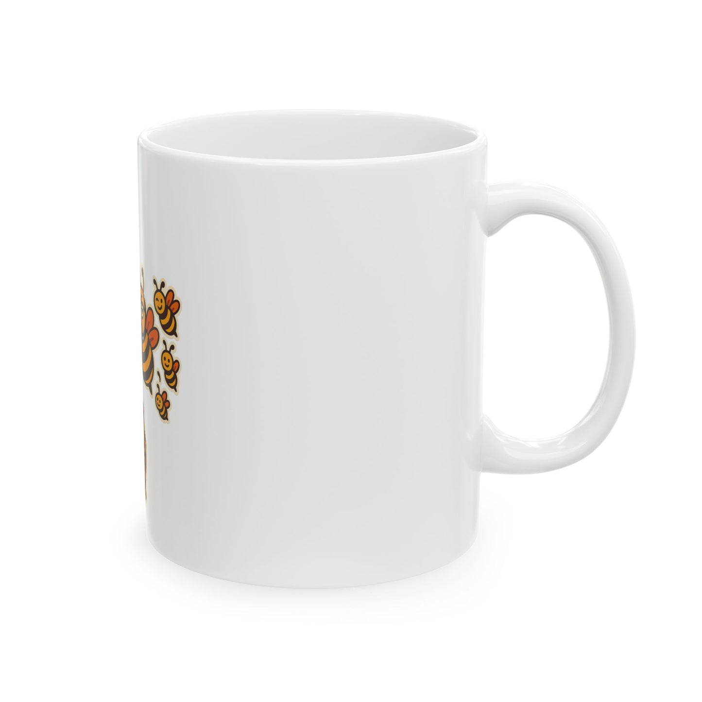 You Catch More Bees with Honey | Coffee Mug | White | 11oz & 15oz