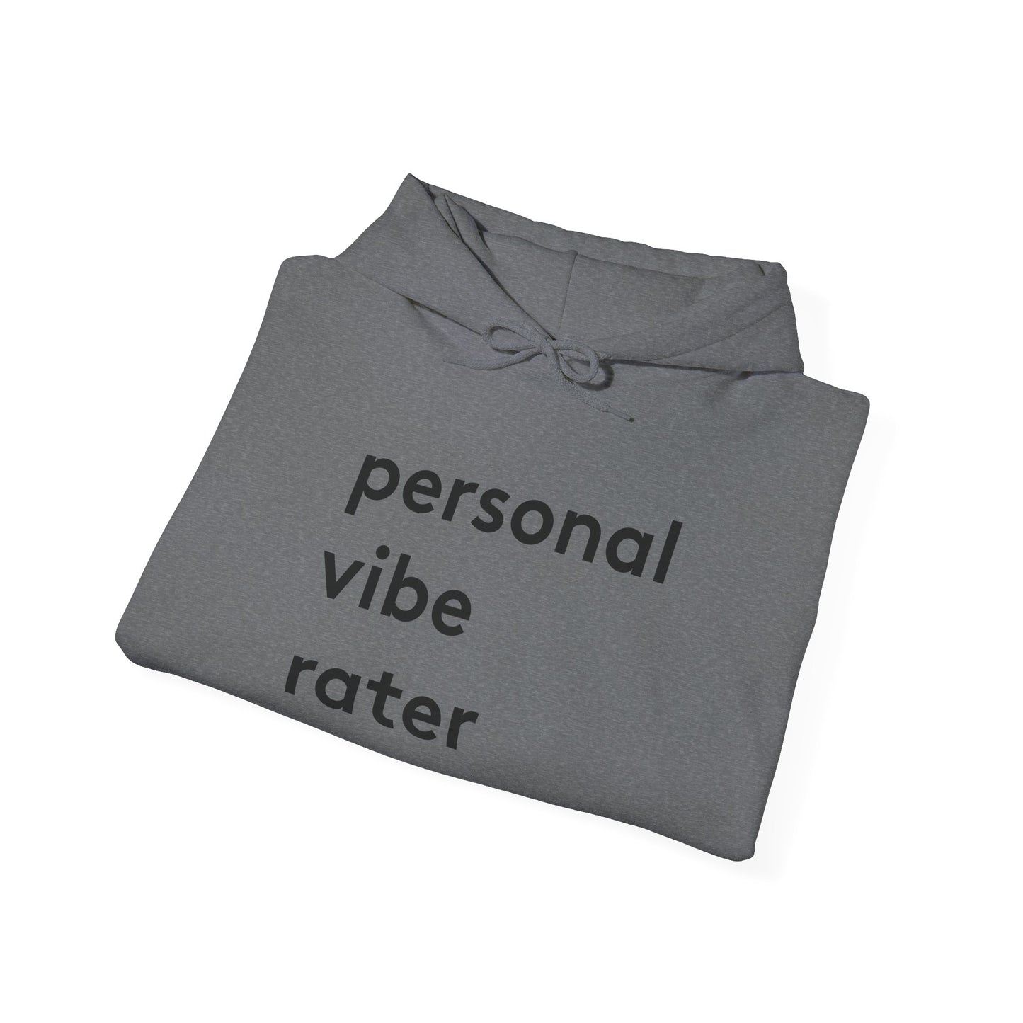 Personal Vibe Rater | Genius Mangoes Hoodie | Black Font