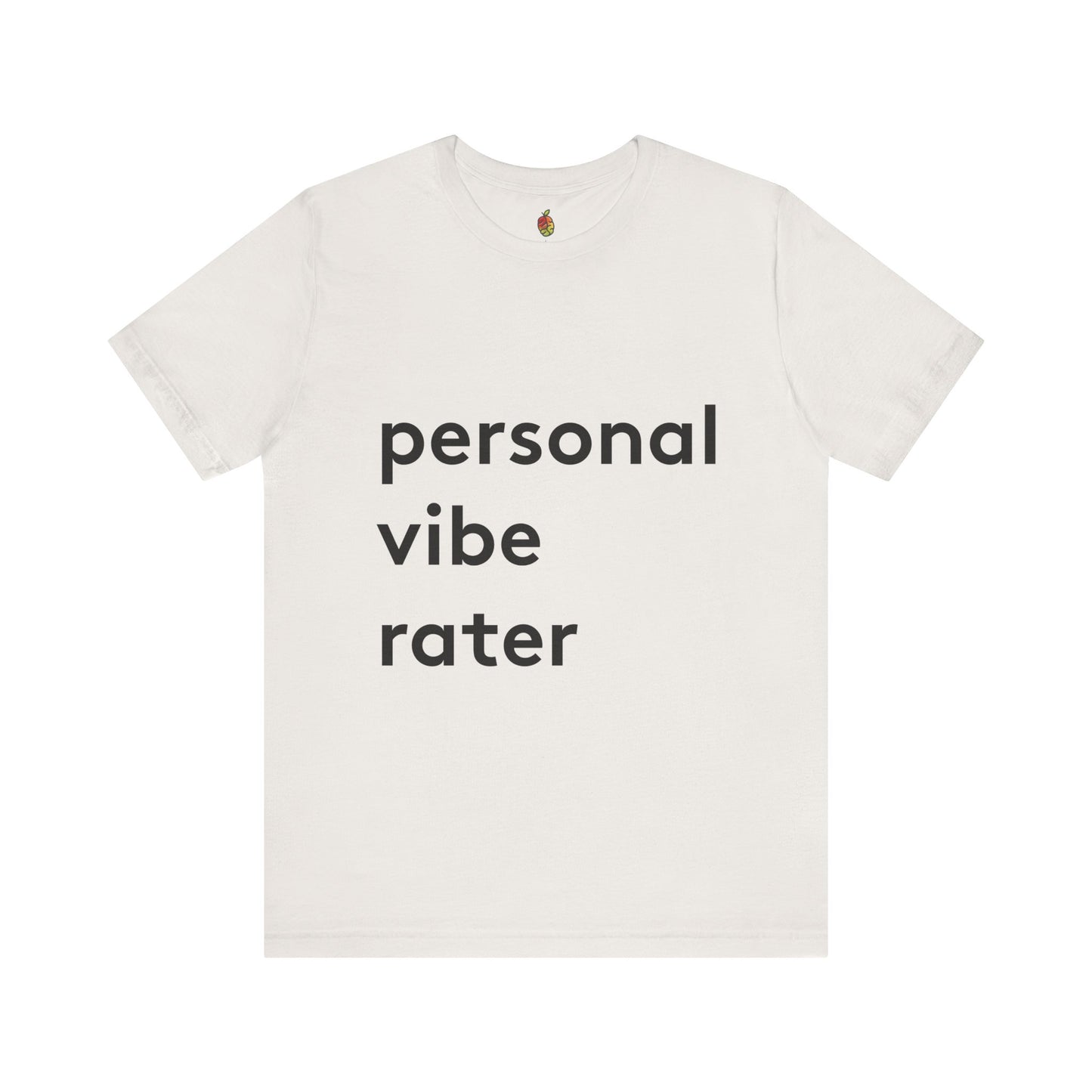 Personal Vibe Rater | Genius Mangoes Tee | Black Font