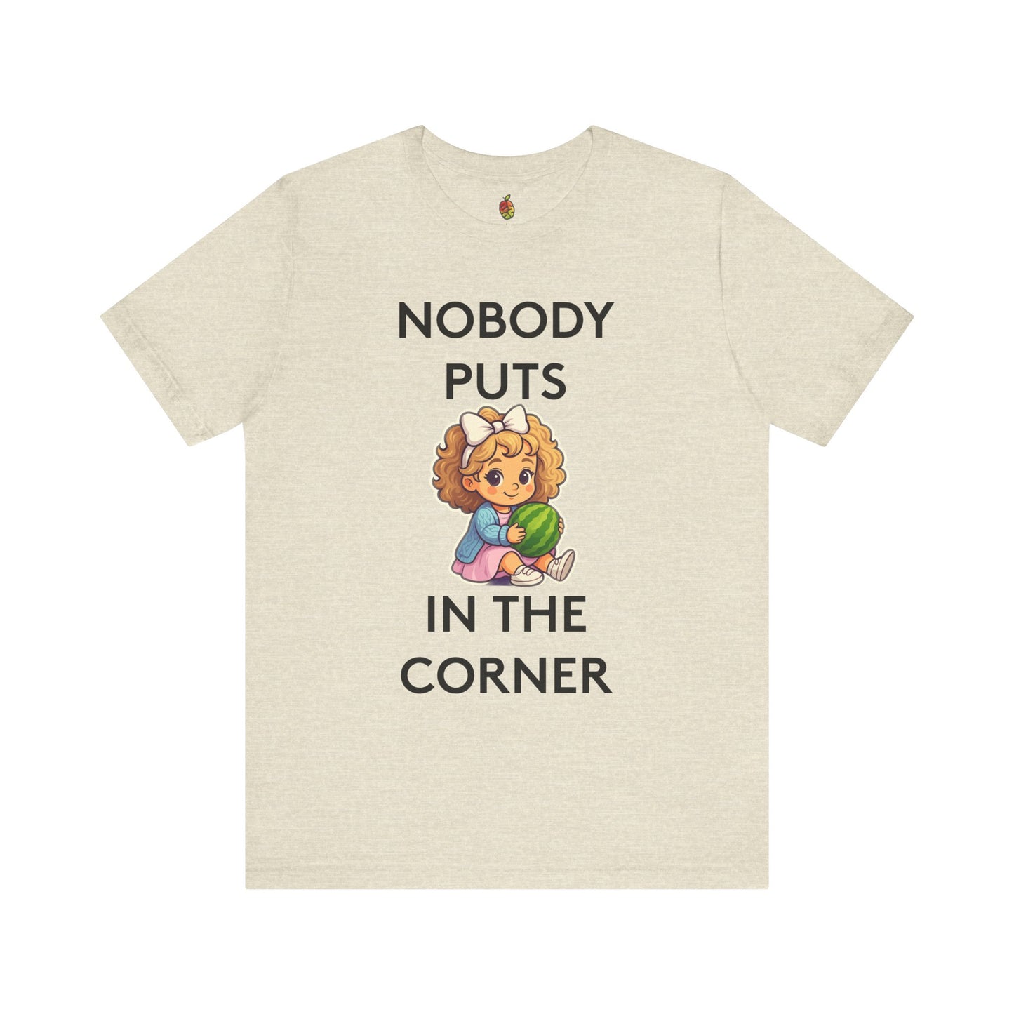Nobody Puts Baby in the Corner | Genius Mangoes Tee | Black Font