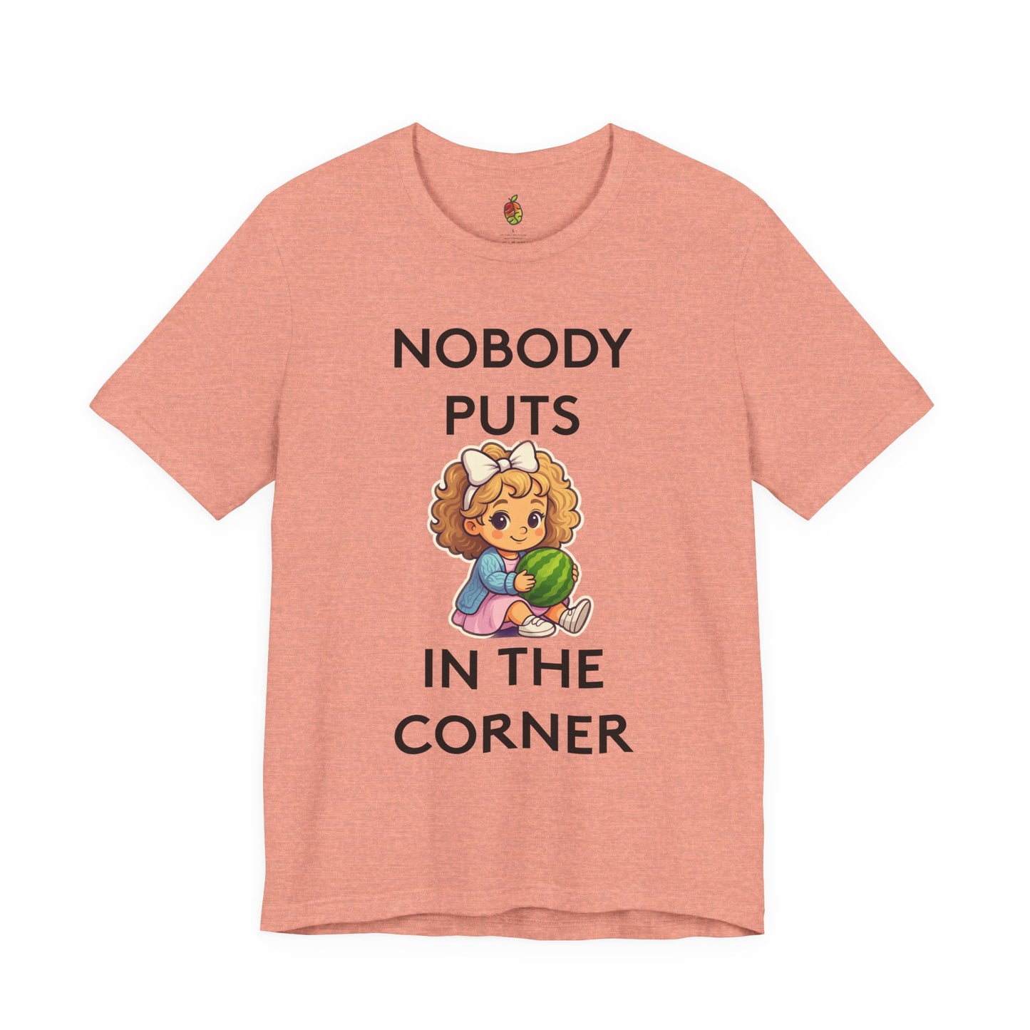 Nobody Puts Baby in the Corner | Genius Mangoes Tee | Black Font