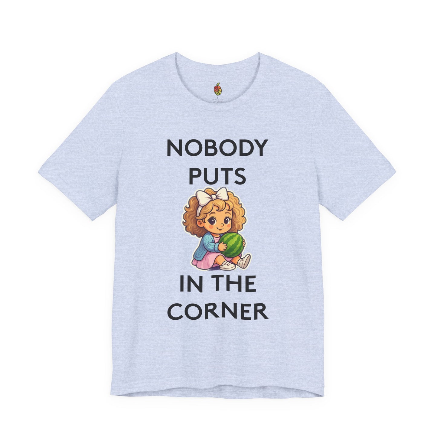 Nobody Puts Baby in the Corner | Genius Mangoes Tee | Black Font