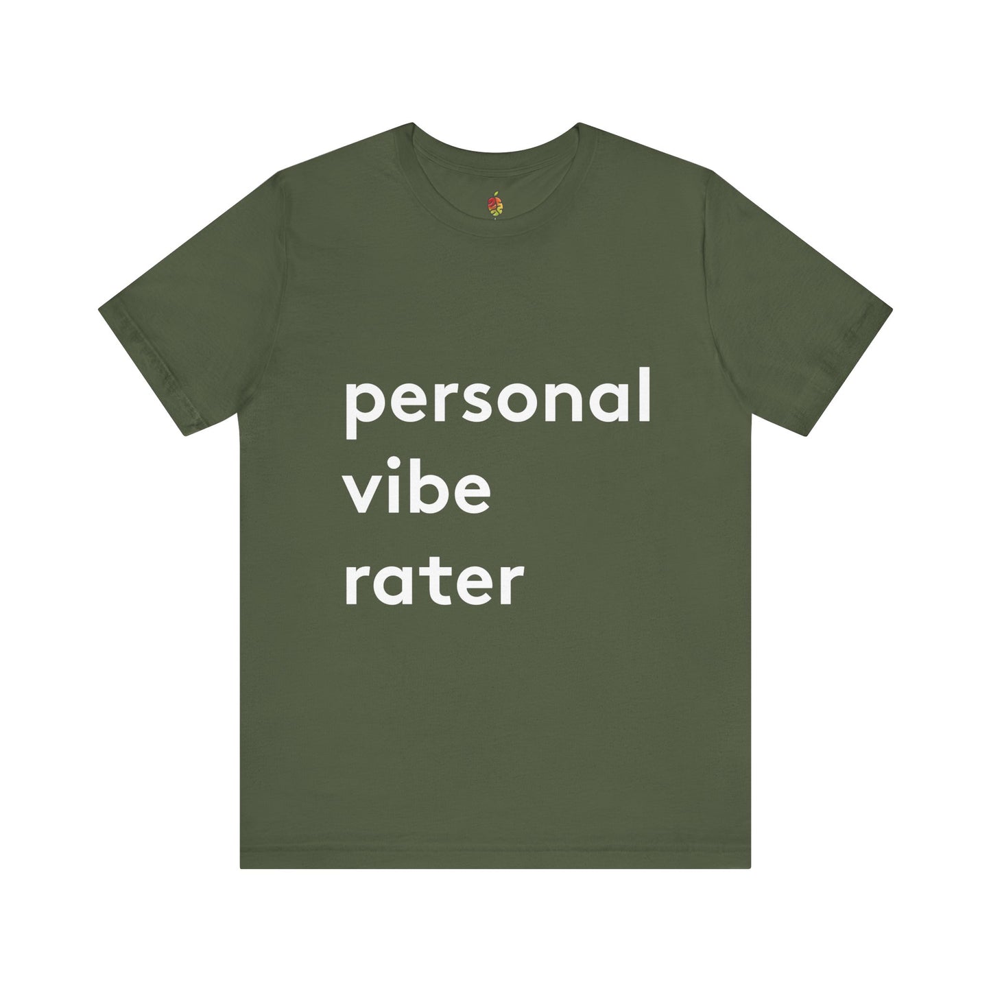 Personal Vibe Rater | Genius Mangoes Tee | White Font