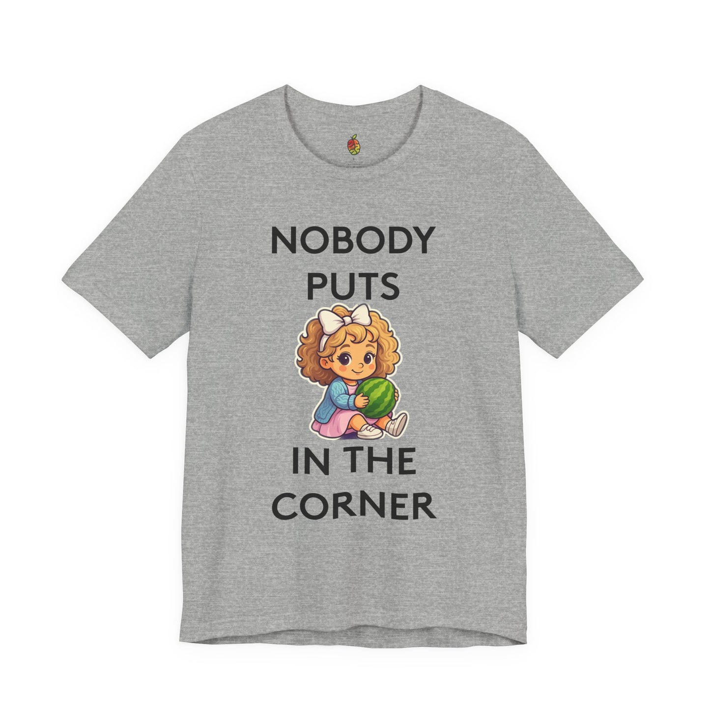 Nobody Puts Baby in the Corner | Genius Mangoes Tee | Black Font
