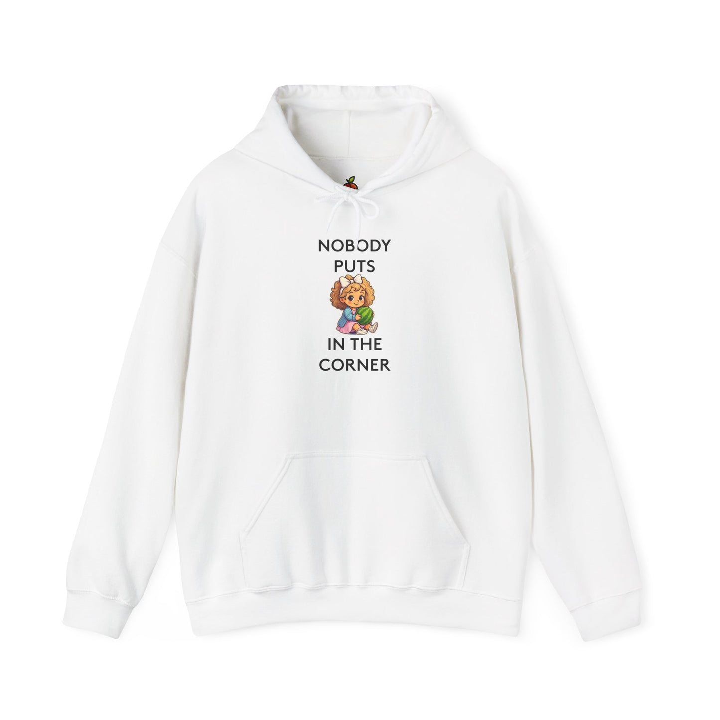 Nobody Puts Baby in the Corner | Genius Mangoes Hoodie | Black Font