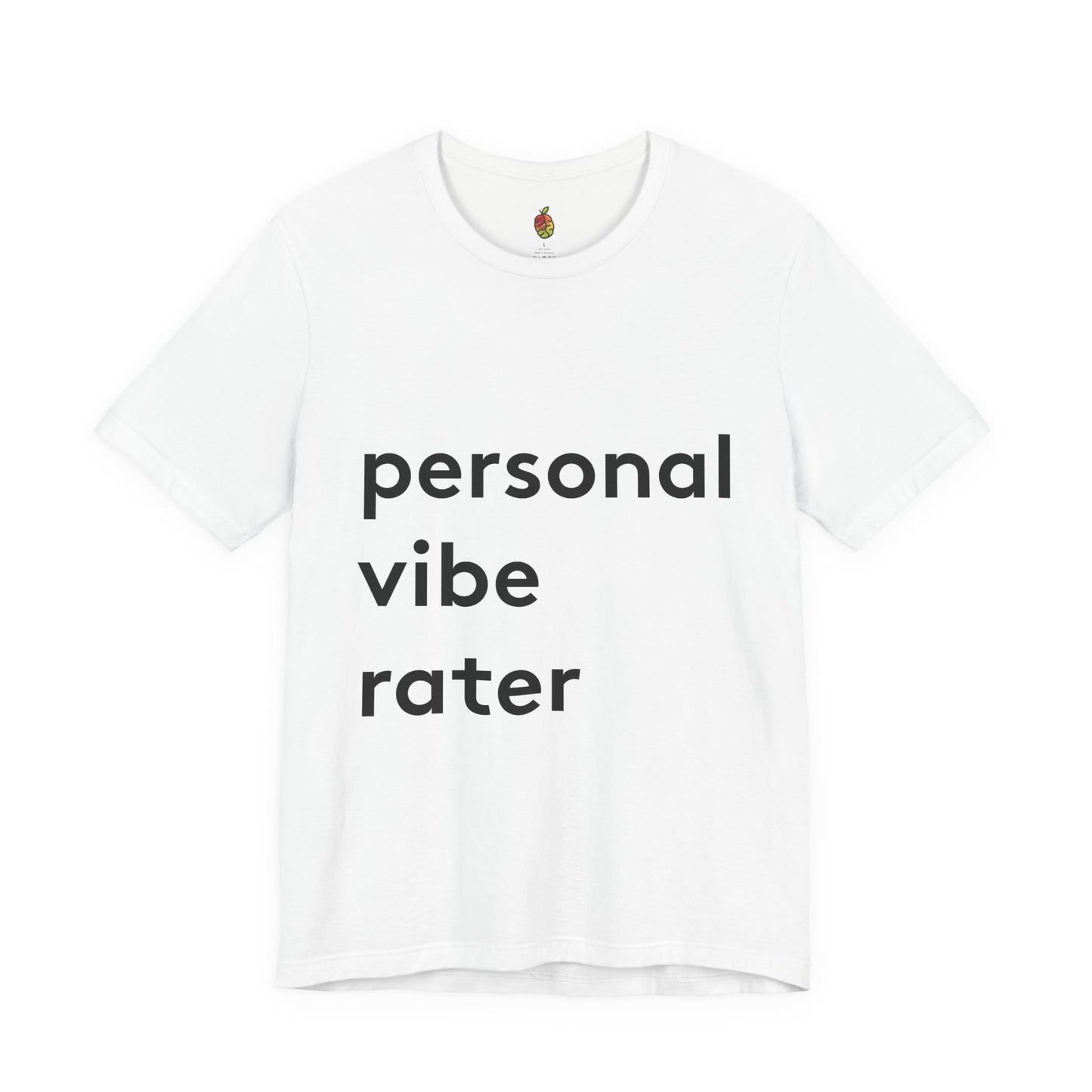 Personal Vibe Rater | Genius Mangoes Tee | Black Font