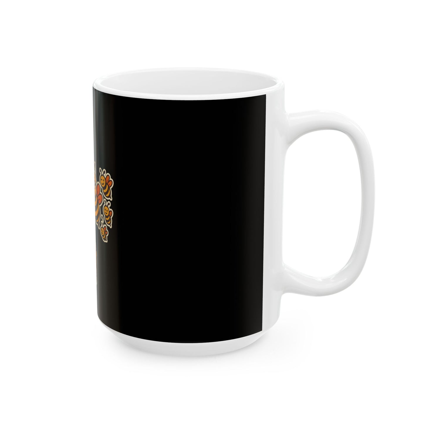 You Catch More Bees with Honey | Coffee Mug | Black | 11oz & 15oz