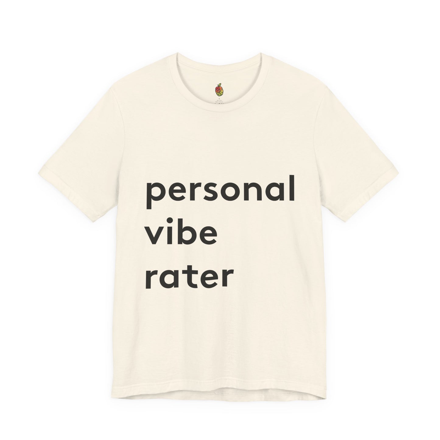 Personal Vibe Rater | Genius Mangoes Tee | Black Font