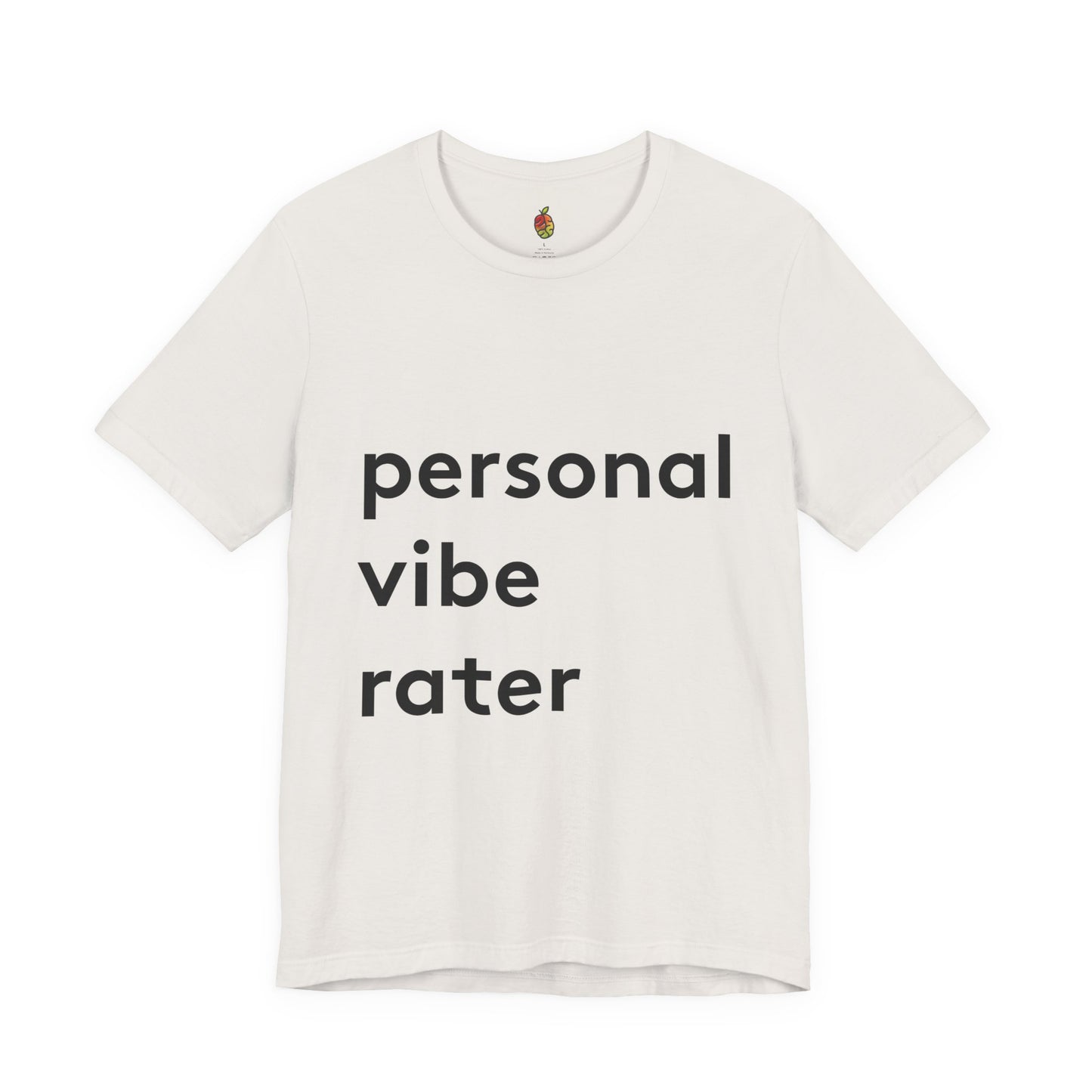 Personal Vibe Rater | Genius Mangoes Tee | Black Font