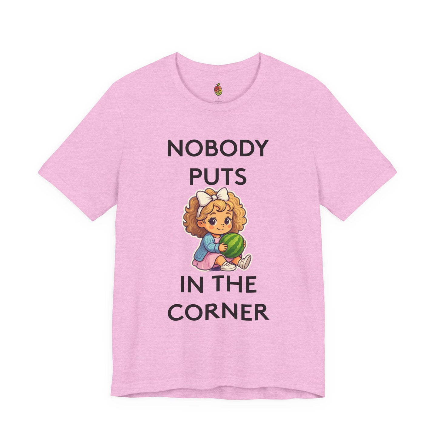 Nobody Puts Baby in the Corner | Genius Mangoes Tee | Black Font