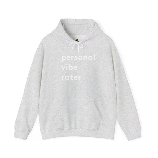 Personal Vibe Rater | Genius Mangoes Hoodie | White Font