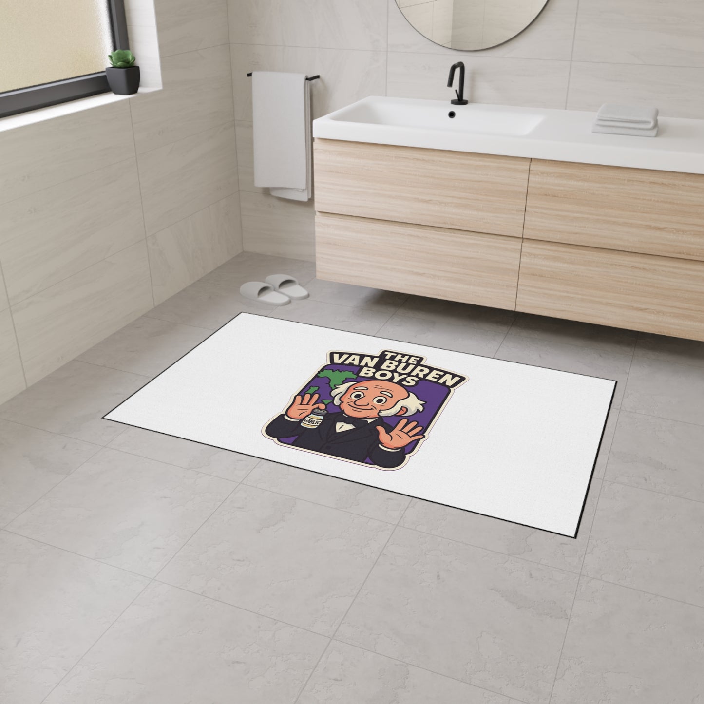 Van Buren Boys | Door Mat | Indoor/Outdoor | White