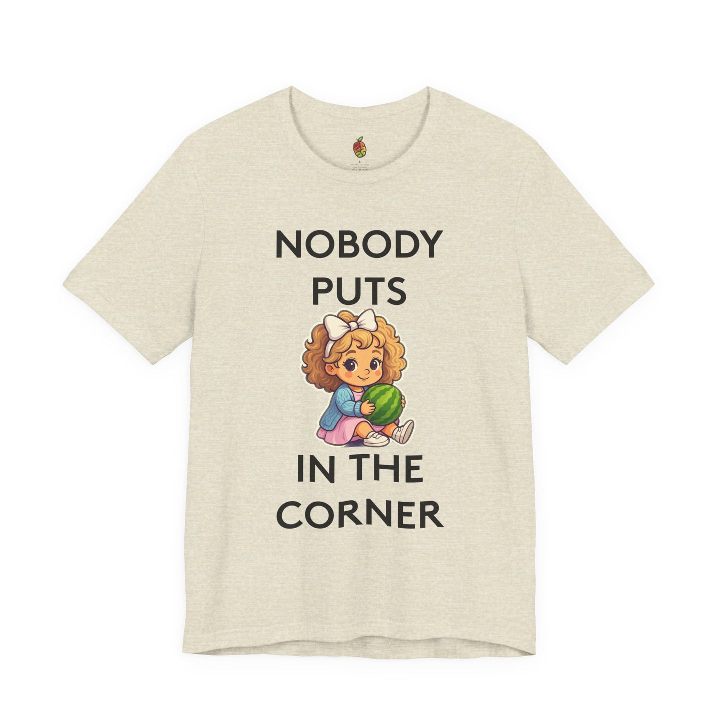 Nobody Puts Baby in the Corner | Genius Mangoes Tee | Black Font