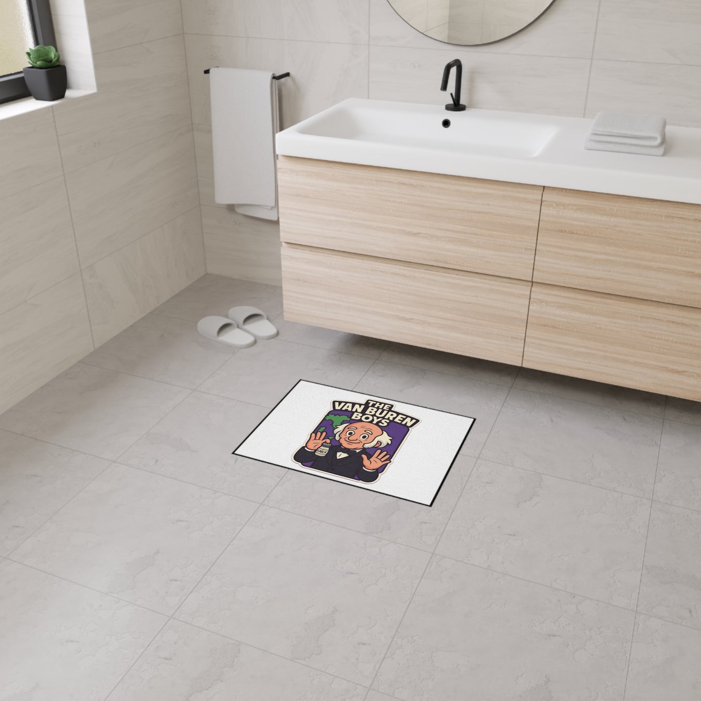 Van Buren Boys | Door Mat | Indoor/Outdoor | White