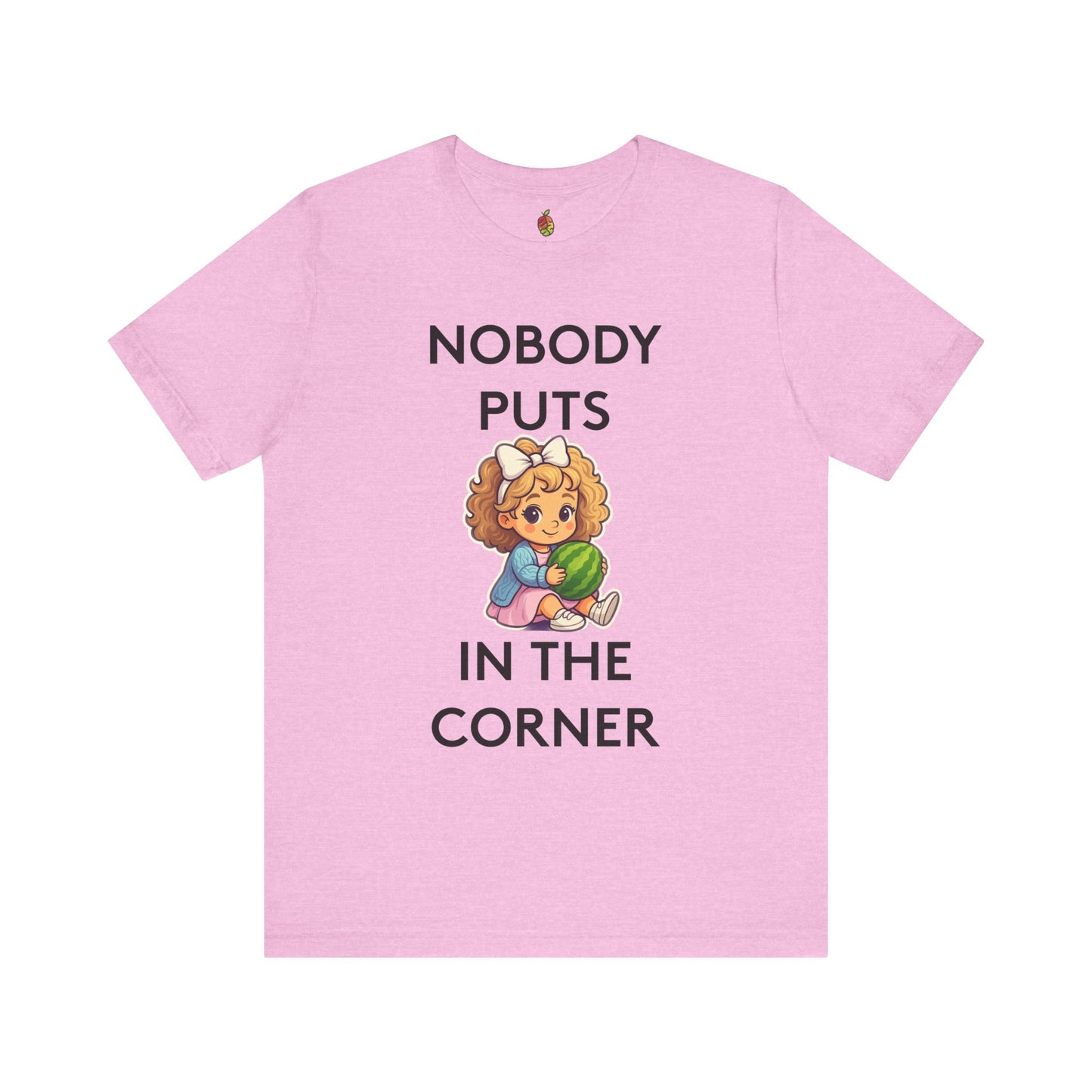 Nobody Puts Baby in the Corner | Genius Mangoes Tee | Black Font