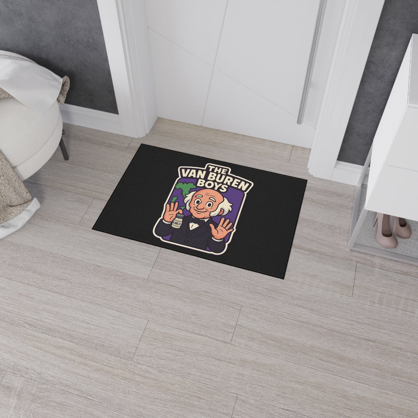 Van Buren Boys | Door Mat | Indoor/Outdoor | Black