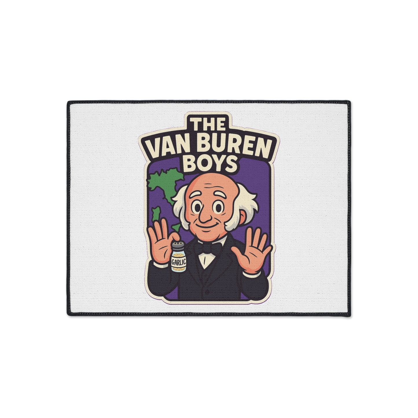 Van Buren Boys | Door Mat | Indoor/Outdoor | White