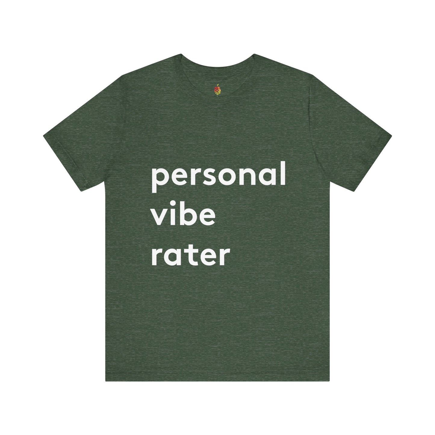 Personal Vibe Rater | Genius Mangoes Tee | White Font