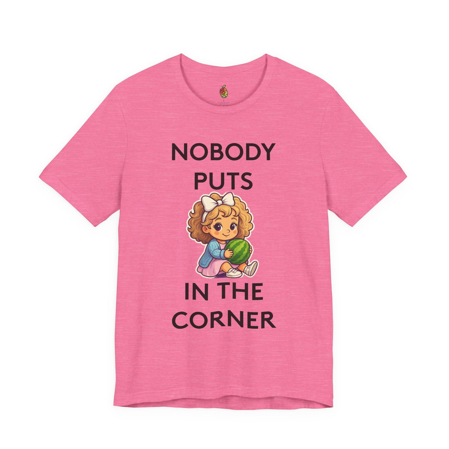Nobody Puts Baby in the Corner | Genius Mangoes Tee | Black Font