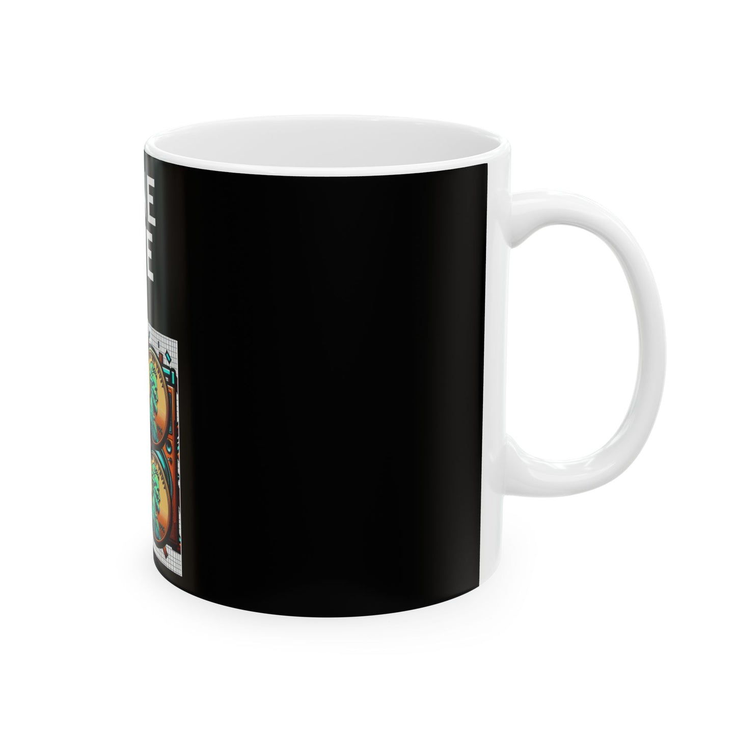 Nine Five + 4 Pennies | Coffee Mug | Black | 11oz & 15oz