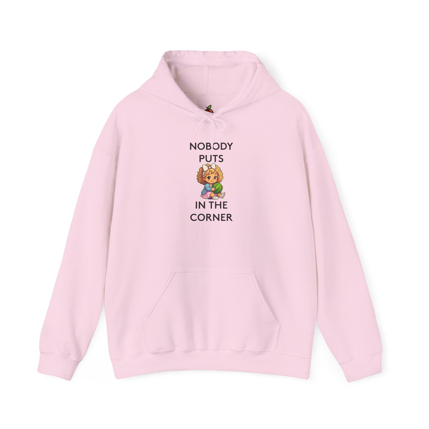 Nobody Puts Baby in the Corner | Genius Mangoes Hoodie | Black Font