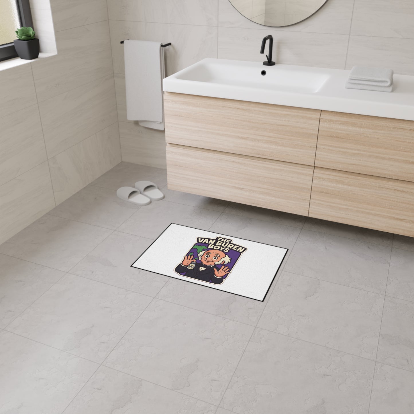 Van Buren Boys | Door Mat | Indoor/Outdoor | White