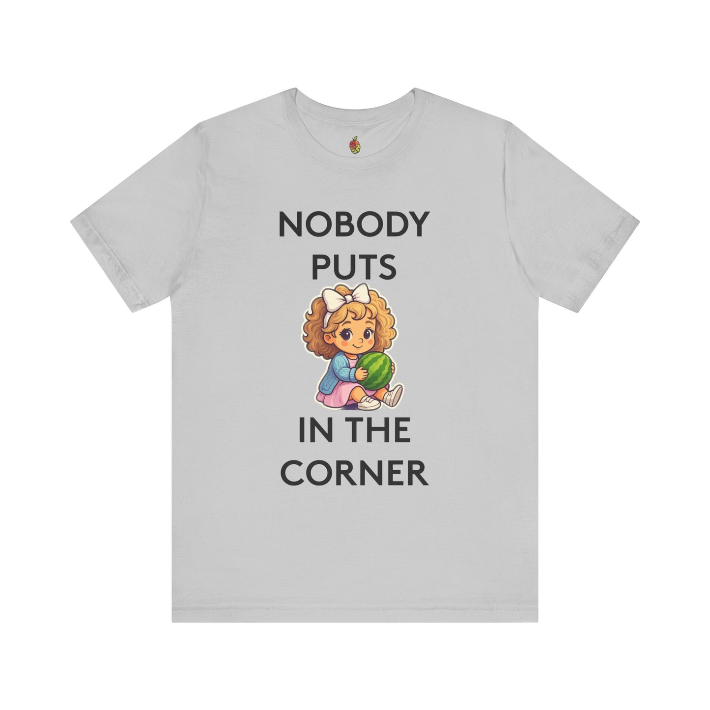 Nobody Puts Baby in the Corner | Genius Mangoes Tee | Black Font
