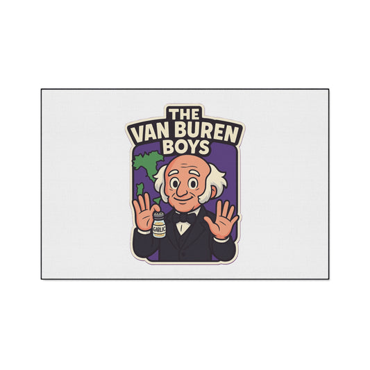 Van Buren Boys | Door Mat | Indoor/Outdoor | White